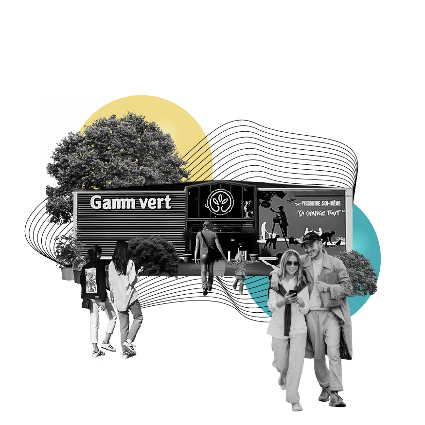 footfall measurement at gamm vert